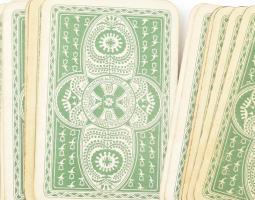 8 pakli ritka adóbélyeges kártya, vegyes állapotban és tartalomban