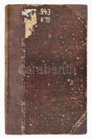 Horváth Mihály: Kossuth Lajos újabb leveleire. Pest, 1868, Ráth Mór. Második kiadás. Félvászon kötés...