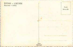 Csetnek, Stítnik; látkép. Foto Bussányi / general view, photo