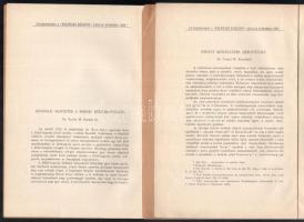 Dr. Vadász M. Elemér: A földtan és a középiskolai természetrajzi oktatás + Geológiai jegyzetek a bor...