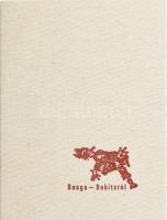 Banga Ferenc (1947-): Banga - Babitsról, Banga Ferenc metszetei I-IX. 9 db linómetszet külön álló la...