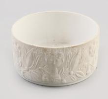 Rosenthal pralinékínáló. cca 1970/80, terv.: Björn Wiinblad (1918-2006). Jelzett, repedéssel, d: 11 cm