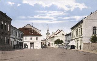 Kostelec nad Orlici square with restaurant