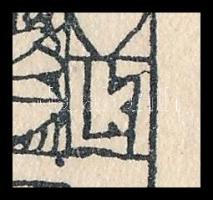 1908 Kozma Lajos (1884-1948): "Visszahív az ősz", klisé, papír kartonra kasírozva, jelzett...