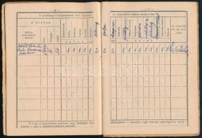 1941 Zsoldkönyv szakaszvezető részére fényképpel