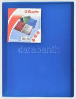 10 db Esselte A4-es iratrendező mappa, mappánként 20 db átlátszó zsebbel, gyári 10-es csomagolású ka...