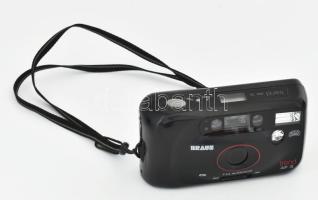 Braun Trend AF 3 analóg fényképezőgép, F 3.5 autofocus, beépített vakuval, csuklópánttal, nincs kipróbálva