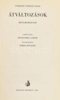 Publius Ovidius Naso: Átváltozások. Metamorphoses. Ford.: Devecseri Gábor. Pablo Picasso illusztrációival. Bp., 1964, Magyar Helikon,(Gyoma,Kner-ny.) 532+1 p. Kiadói aranyozott egészbőr-kötés, jó állapotban.Számozott (446./600) példány.