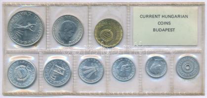 1976. 2f-10Ft (9xklf) érmés forgalmi sor foltos fóliatokban T:UNC
Adamo FO9