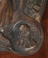 Kallós Ede (1866-1950): II. Rákóczi Ferencet ábrázoló szecessziós dombormű / relief, 1900-as évek el...