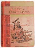 Cox György: Görög regék. Ford. s bevezetéssel ellátta: Komáromy Lajos. Bp., 1897, Franklin. Kiadói illusztrált egészvászon-kötés, kopott, foltos borítóval, kijáró lapokkal, a címlapon bejegyzéssel, megviselt állapotban.