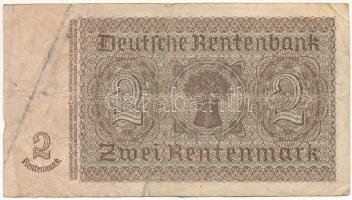 Német Harmadik Birodalom 1937. 2M T:VG
German Third Reich 1937. 2 Rentenmark C:VG 
Krause P#174b