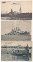 HAJÓK - 7 db RÉGI képeslap / SHIPS - 7 pre-1945 postcards