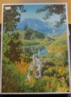 Bontatlan 1000db-os puzzle a Neuschwanstein-i kastélyról