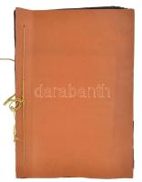 cca 1970 Vas Zoltán (1903-1983) író, kommunista politikus külföldi (amerikai) utazásának fotóalbuma:...