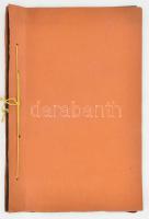 cca 1970 Vas Zoltán (1903-1983) író, kommunista politikus külföldi (európai) utazásának fotóalbuma: ...