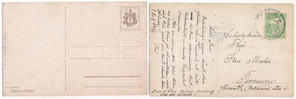 LOVAK - 4 db RÉGI képeslap, közte 3 fotó / HORSES - 4 pre-1945 postcards, including 3 photos