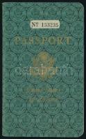 1948 Amerikai Egyesült Államok fényképes útlevele magyar származású személy (Margaret Steinberger) r...