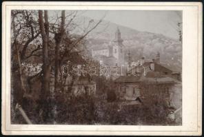 1898 Selmecbánya, Banská Stiavnica; Óvár Felvidék photo 17x11 cm