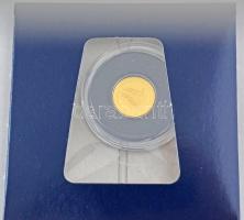 Észak-Korea 2009. 10W Au "Sagrada Família", "A világ legkisebb arany érméi" tanú...