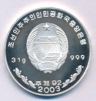 Észak-Korea 2003. 10W Ag "Athéni Olimpiai Játékok 2004" T:PP
North Korea 2003. 10 Won Ag ...