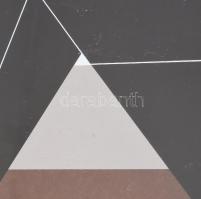 Konok Tamás (1930-2020): Kompozíció (sine loco et anno), 2000. Szitanyomat, papír, jelzett. Számozot...