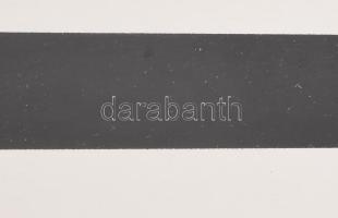 Konok Tamás (1930-2020): Konstruktivista kompozíció (sine loco et anno), 2000. Szitanyomat, papír, j...