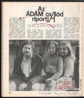 1982 Berkes Zsuzsa (műsorvezető,x3), Pogány Judit (színésznő), Koltai Róbert (színész, rendező), Eöt...