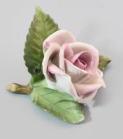 Herend rózsa. Jelzett, kis pattogzással, d: 9 cm