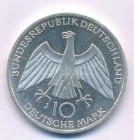 NSZK 1972J 10M Ag "Olimpia-München / Csomó" T:AU FRG 1972J 10 Mark Ag "Olympic Games ...