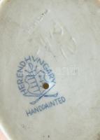 Herendi porcelán Ludas Matyi, kézzel festett, jelzett, hibátlan, m: 8 cm