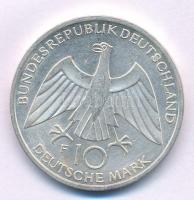 NSZK 1972F 10M Ag "Olimpia-München / Csomó" T:AU FRG 1972F 10 Mark Ag "Olympic Games ...