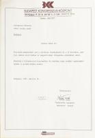 cca 1989-2004 Postakocsi Étterem (Óbuda, Fő tér 2.) vendégkönyve, az étteremben megfordult híres sze...