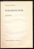 Fekete István: Barangolások. Csergezán Pál rajzaival. Bp., 1968, Móra. Első kiadás. Kiadói félvászon...