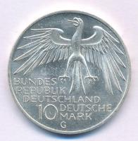 NSZK 1972G 10M Ag "Müncheni Olimpia - Stadion" T:AU FRG 1972G 10 Mark Ag "Münich Olym...