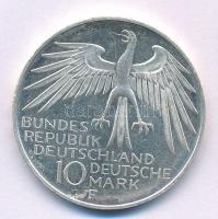 NSZK 1972F 10M Ag "Müncheni Olimpia - Stadion" T:AU FRG 1972F 10 Mark Ag "Münich Olym...