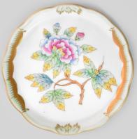 Herend eton mintás gyűrűtartó tálka. Jelzett, hibátlan, d: 8 cm