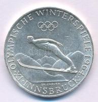 Ausztria 1964. 50Sch Ag "IX. Téli Olimpia Innsbruck" T:AU Austria 1964. 50 Schilling Ag "9th Winter Olymplics Innsbruck" C:AU Krause KM#2896