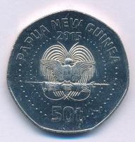 Pápua Új-Guinea 2015. 50t acél "XV. Csendes-óceáni Játékok" kapszulában T:AU
Papua New Gu...