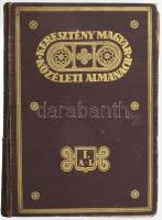 Keresztény Magyar Közéleti Almanach Közgazdasági enciklopédia. I.. kötet. Bp., 1940 Pátria. Egészvászon kötésben laza fűzéssel