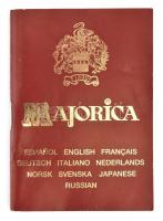 Majorica gyöngy nyaklánc, kopásnyomokkal, h: 46 cm