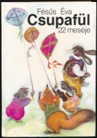 Fésüs Éva: Csupafül 22 meséje. Bp., 1991, Szent István-Társulat. Bátki László rajzaival illusztrált. Kiadói kartonált papírkötés.