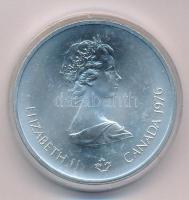Kanada 1976. 10$ Ag "II. Erzsébet / Montreali Olimpia - Olimpiai Velodrom" T:UNC Canada 19...