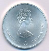 Kanada 1976. 10$ Ag "II. Erzsébet / Montreali Olimpia - Gyeplabda" T:UNC Canada 1976. 10 D...