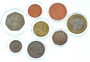 Gibraltár 2019. 1p-2P "2019-es Sziget Játékok" (8xklf forgalmi emlékpénz) mindegyik kapszulában T:UNC Gibraltar 2019. 1 Penny - 2 Pounds "2019 Island Games" (8xdiff circulating commemorative coins) all in capsules C:UNC