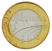 Finnország 2015. 5E bimetál "Gimnasztika" kapszulában T:BU
Finland 2015. 5 Euro bimetalli...