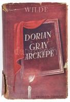 Wilde, Oscar: Dorian Gray arcképe. Bp., Fraklin. Kiadói félvászon kötés, sérült papír védőborítóval, kopottas állapotban.