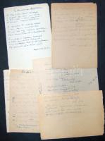 6db fogolytábori levél főleg szegedi keltezéssel