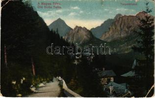 Tátra, Magas-Tátra, Vysoké Tatry; Tarpatakfüred / general view, spa (EB)