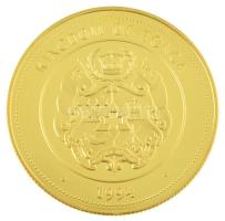 Tonga 1994. 100P Au "Nyári Olimpia 1996, Atlanta - Magasugrás" (7,78g/0.583) kapszulában T...